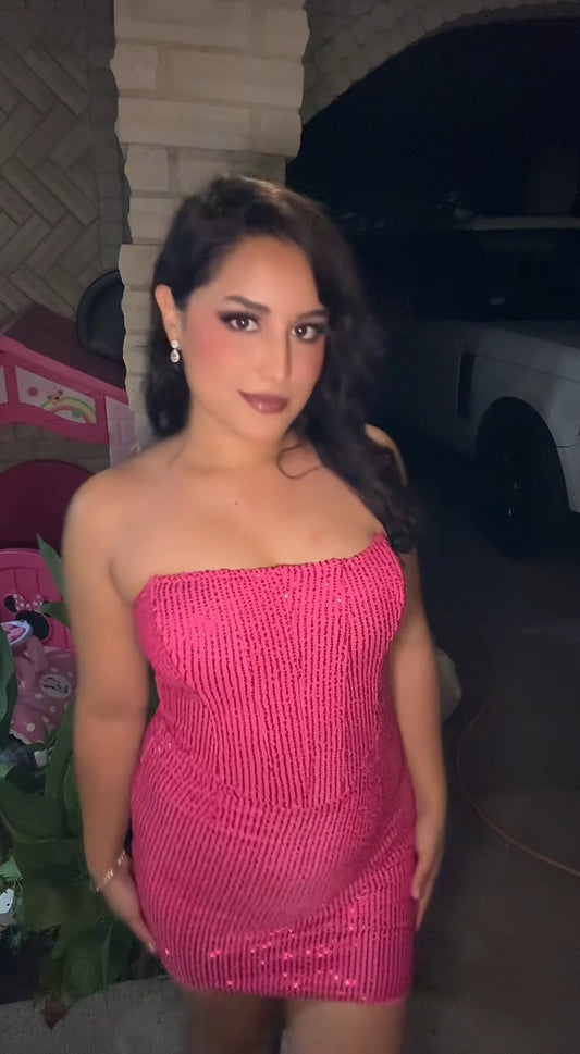 Pretty in pink dress