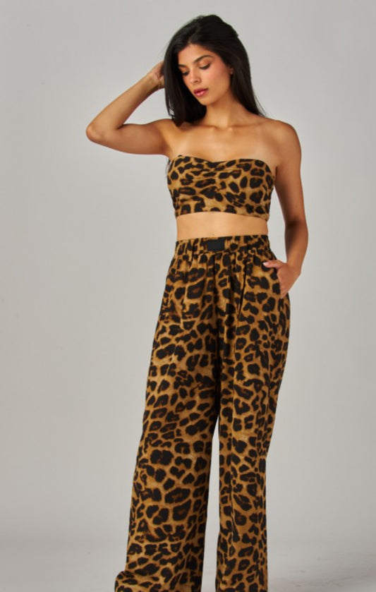 leopard print set
