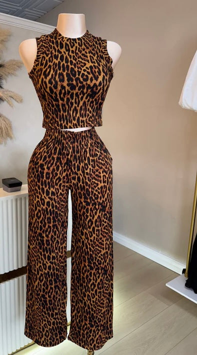 NEW SETS collection✨Leopard print set